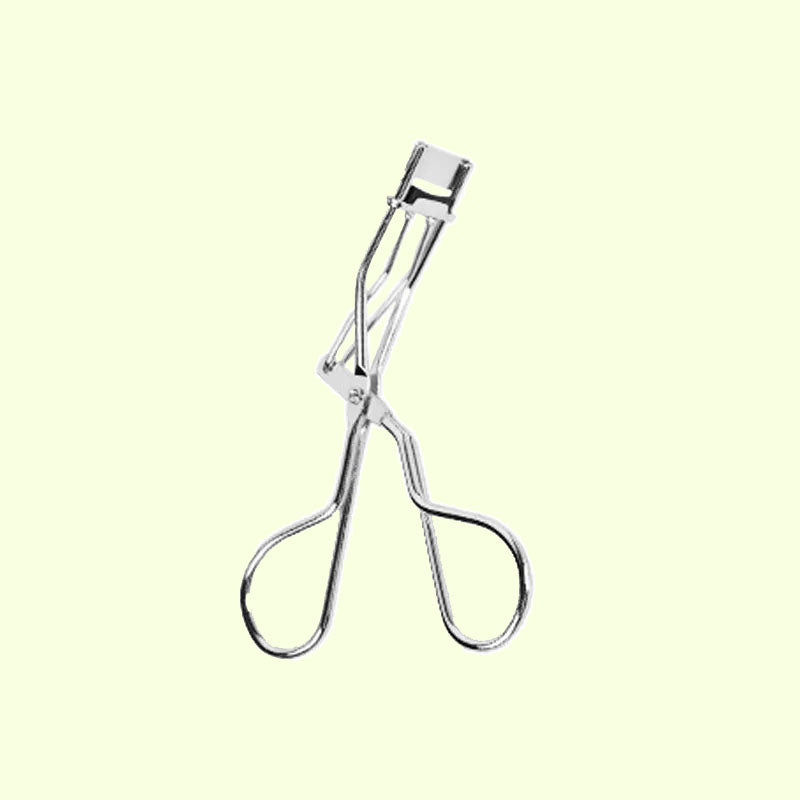 mini eye lash curler, silver